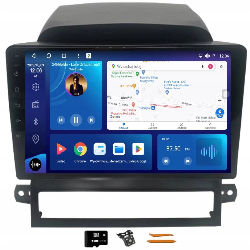 Radio Android Navigace VQ230 Qled Carplay Lte Chevrolet Captiva 1 06-12