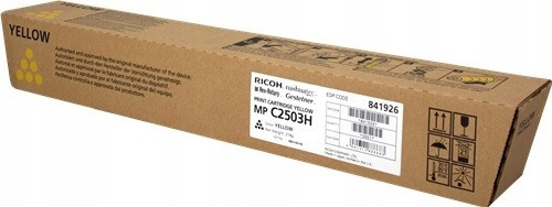 Toner Ricoh MPC2503 841926 9,5 tisíc Y Originál yellow(žlutá)