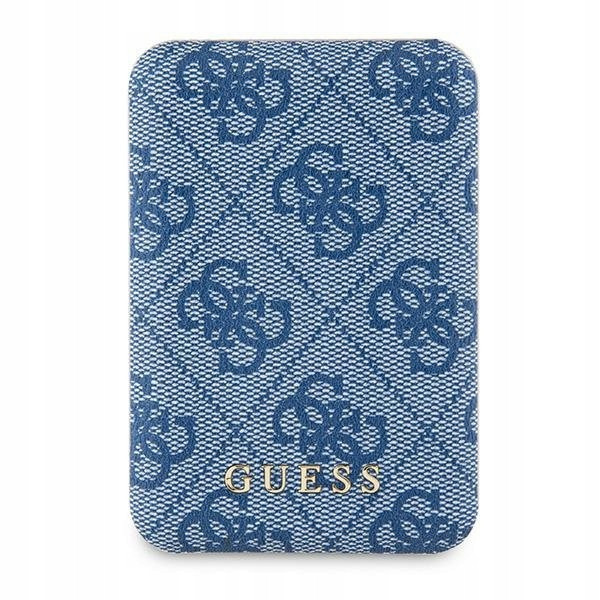 Guess Indukční powerbanka 15W 5000mAh modrá