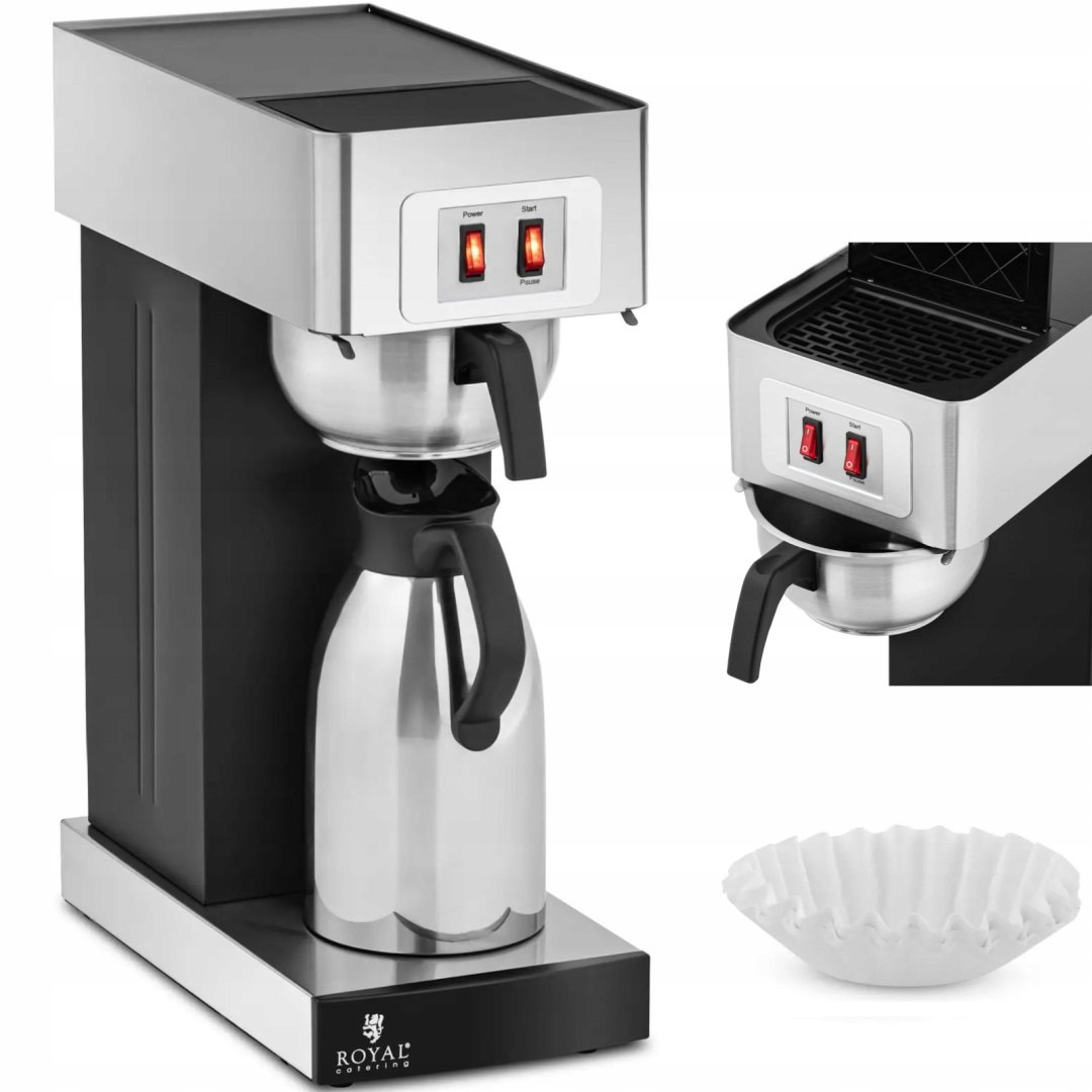 Gastronomický překapávač s termoskou 2 l 1900 W