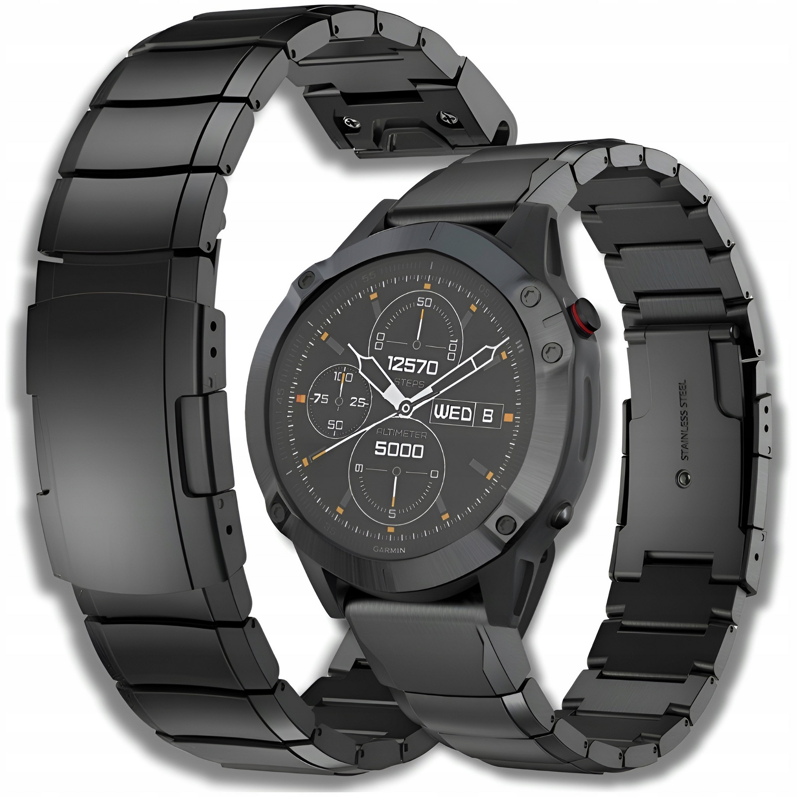 Náramek Quickfit 26 mm Pro Garmin Fenix 3 Hr 5X Plus 6X Pro 7X Pro 8X