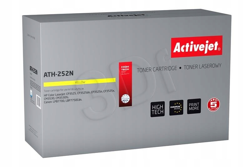 EXPACJTHP0097 Activejet ATH-252N Toner (náhrada Hp 504A CE252A Canon