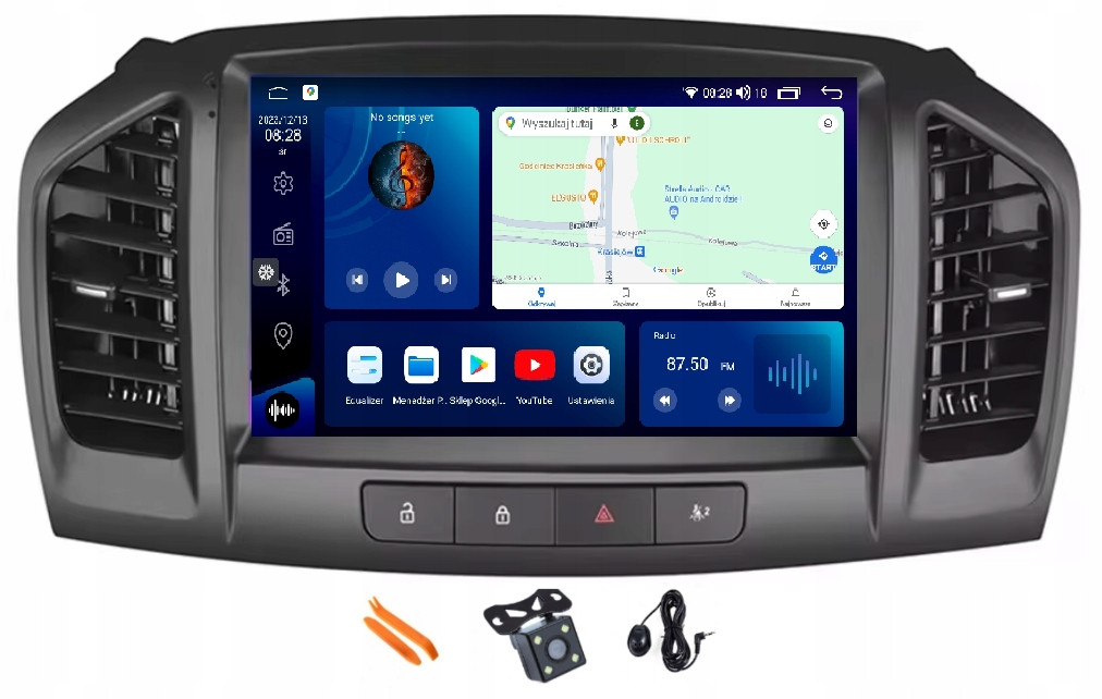 Radio Android Navigace Qled Carplay Dsp 128GB Opel Insignia A 08-13