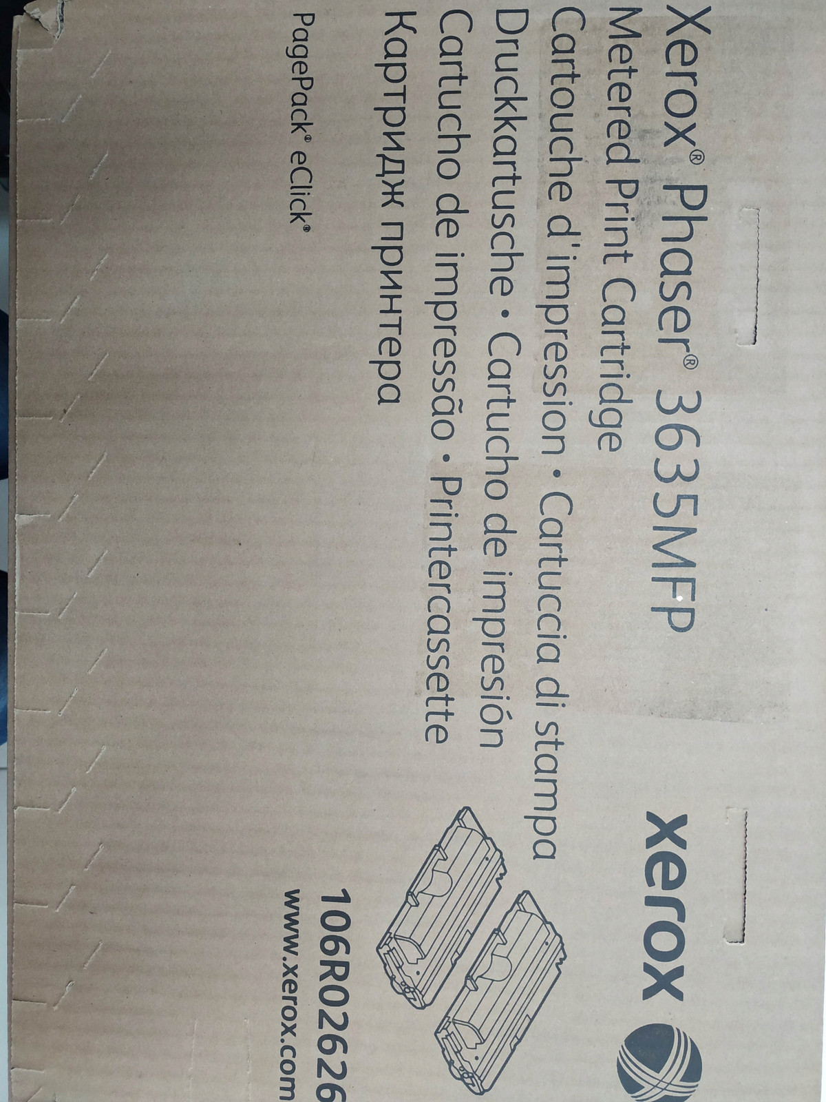 Toner Xerox 3635 108R00796 korpo 2 za 1 na 20000 108R00792 106R02626