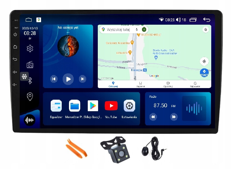 Android Rádio Navigace Qled Carplay Lte Gps Dsp 32GB Opel Zafira C 11-14