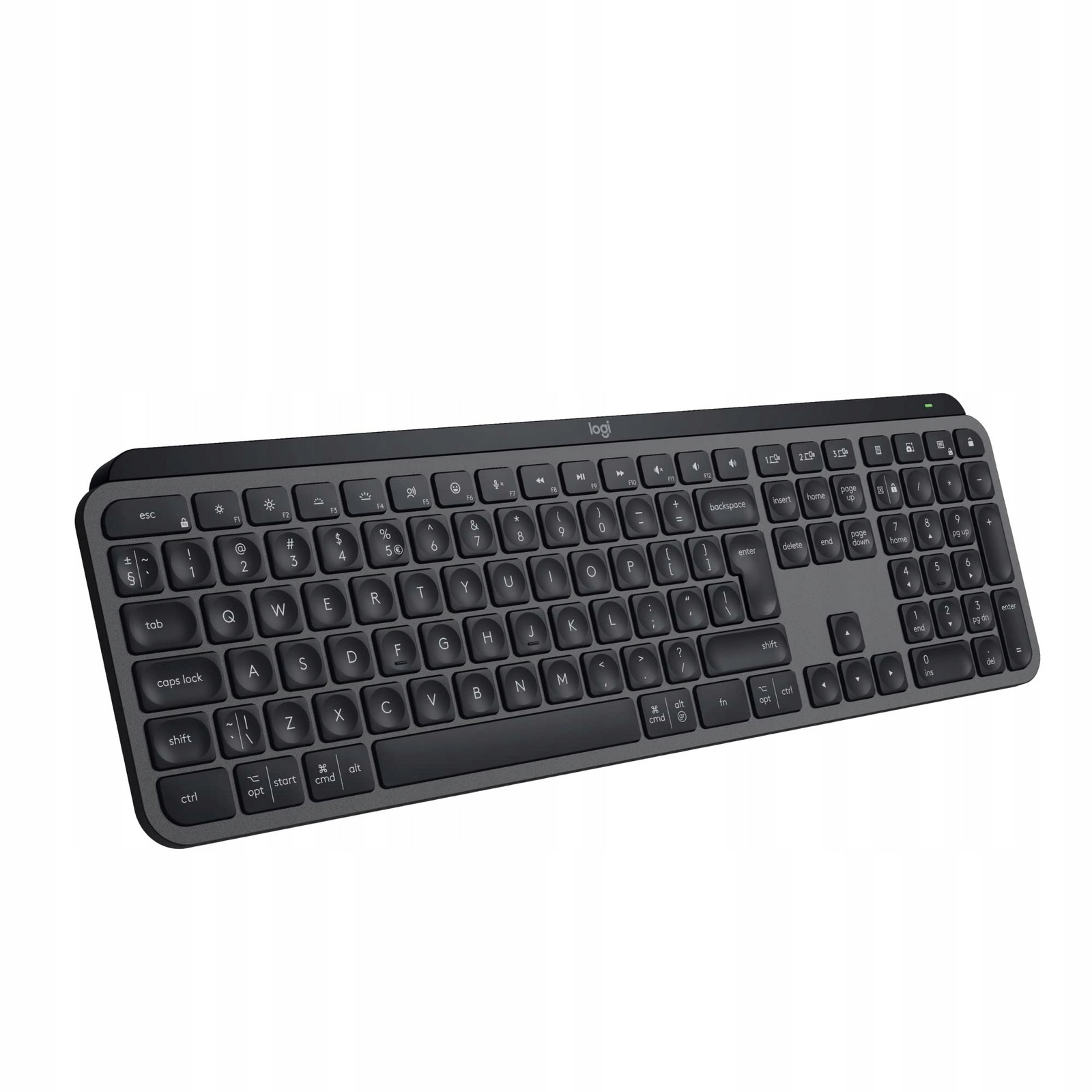 Logitech MX Keys S Grafitový Azerty francouzský čip