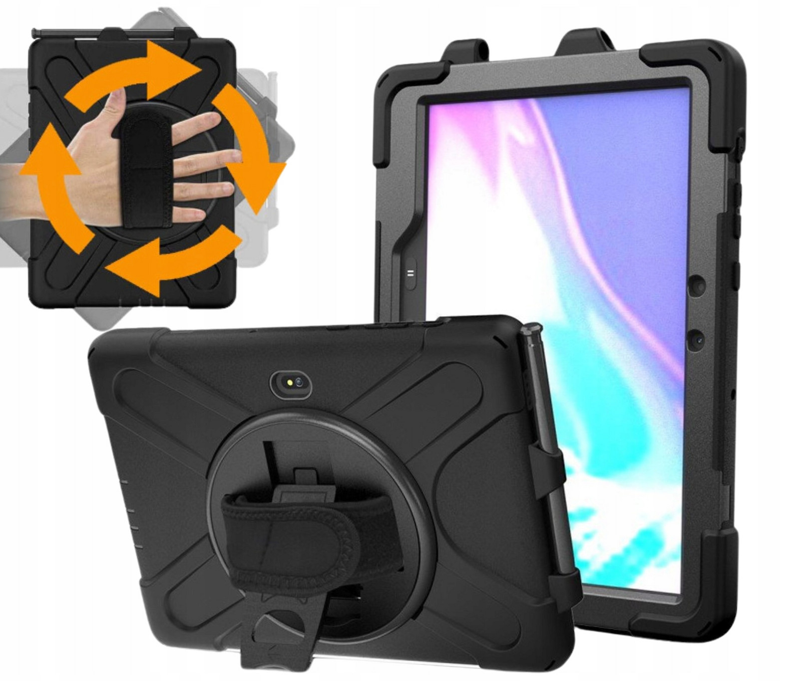 Pancéřové Pouzdro s držákem pro Samsung Galaxy Tab Active Pro T545