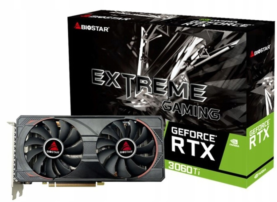 Grafická karta Biostar GeForce Rtx 3060 Ti 8GB