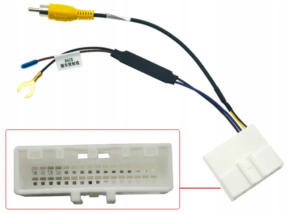 Adaptér Tovární Couvací Kamery Nissan Navara Note Pathfinder Qashqai