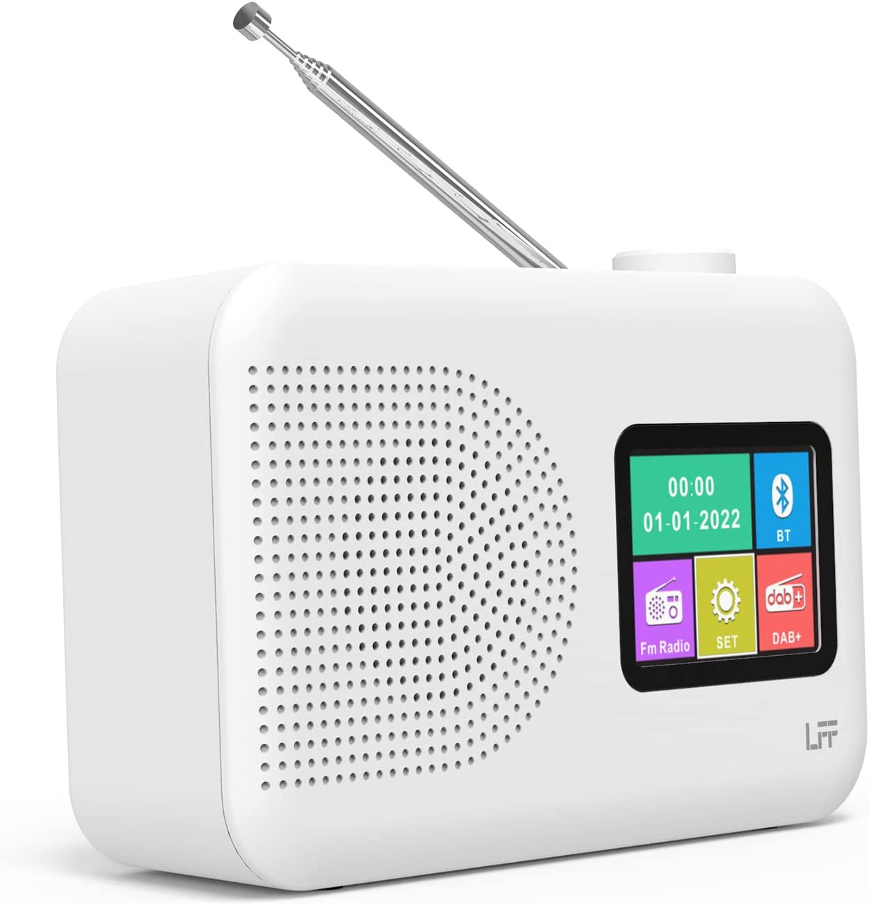 Síťové a bateriové rádio Dab+, Fm Lff LDR107-GB