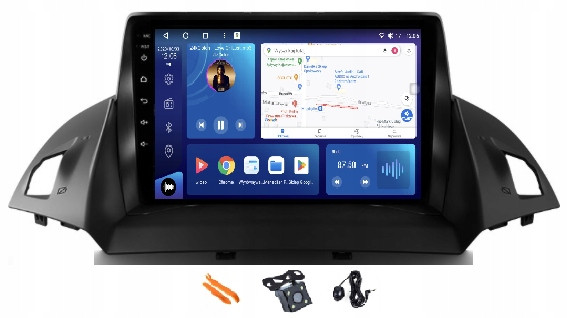 Android Rádio Navigace XQ430S Qled Carplay Lte Ford C-max 2 S-max 2 13-17