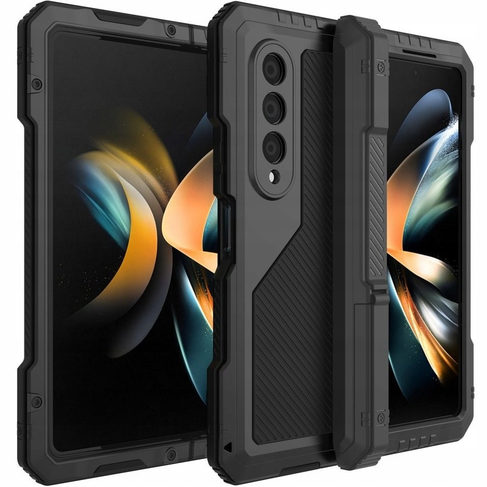 Pancéřové Hliníkové Pouzdro Case pro Galaxy Z Fold 4, Kryt, Odolné