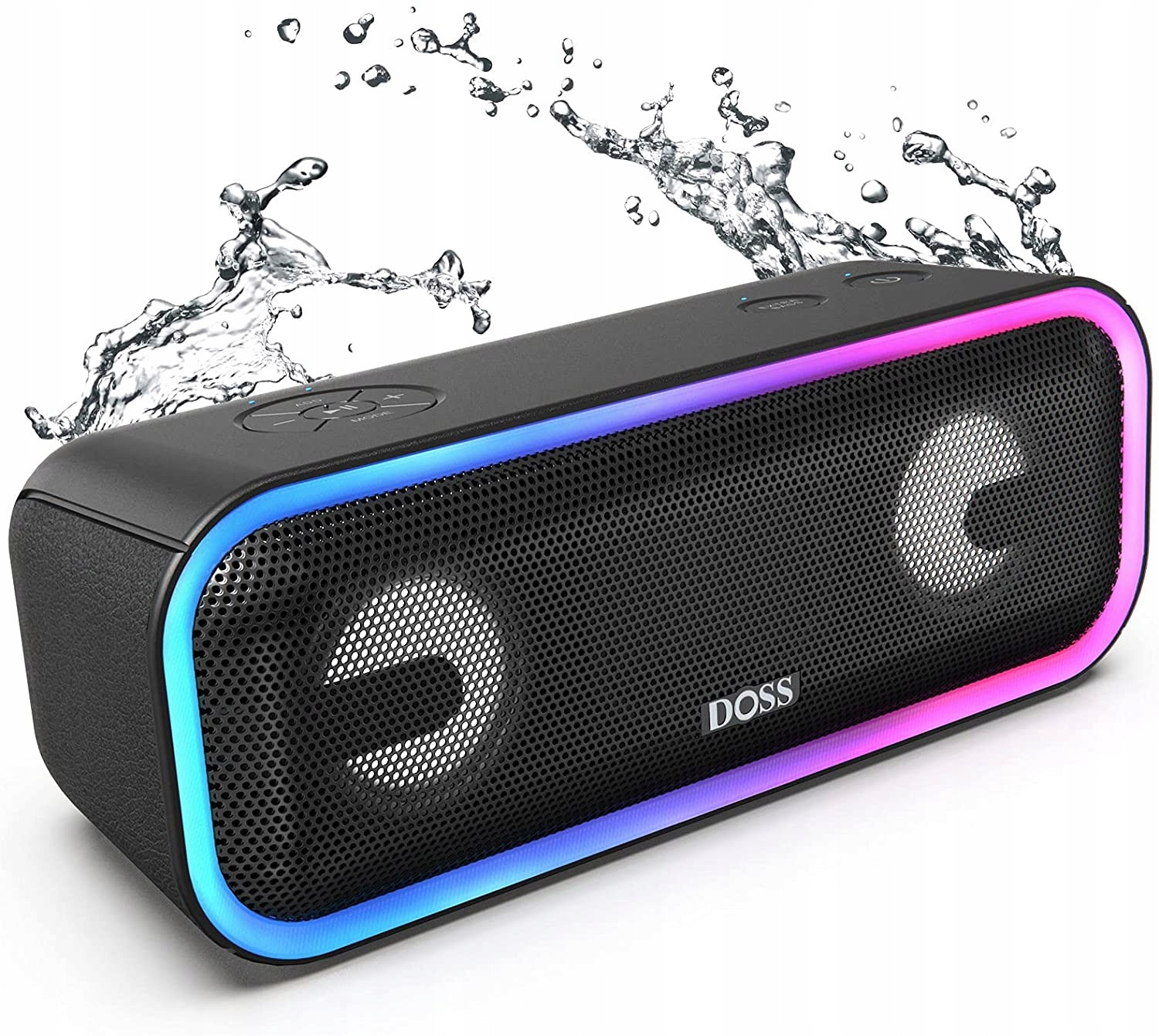 Přenosný reproduktor Doss SoundBox Pro+ černý 24 W, D1