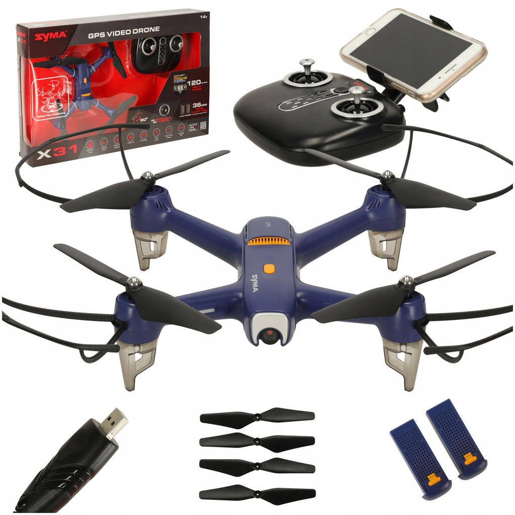 Rc dron Syma X31 Hd kamera 2,4GHz Gps 5G