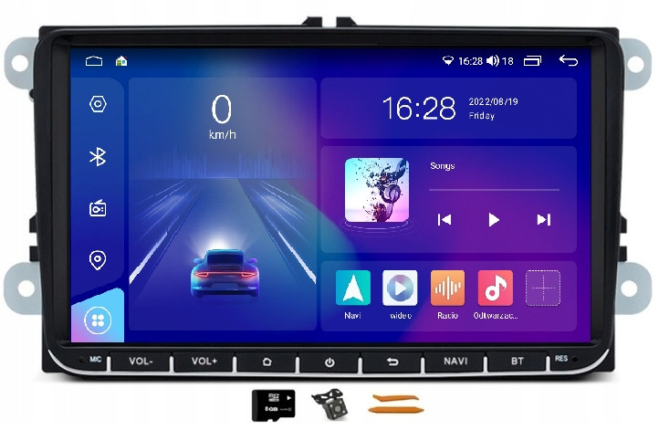 Android Rádio Navigace Qled Carplay Skoda Limousine Combi Praktic Roomster