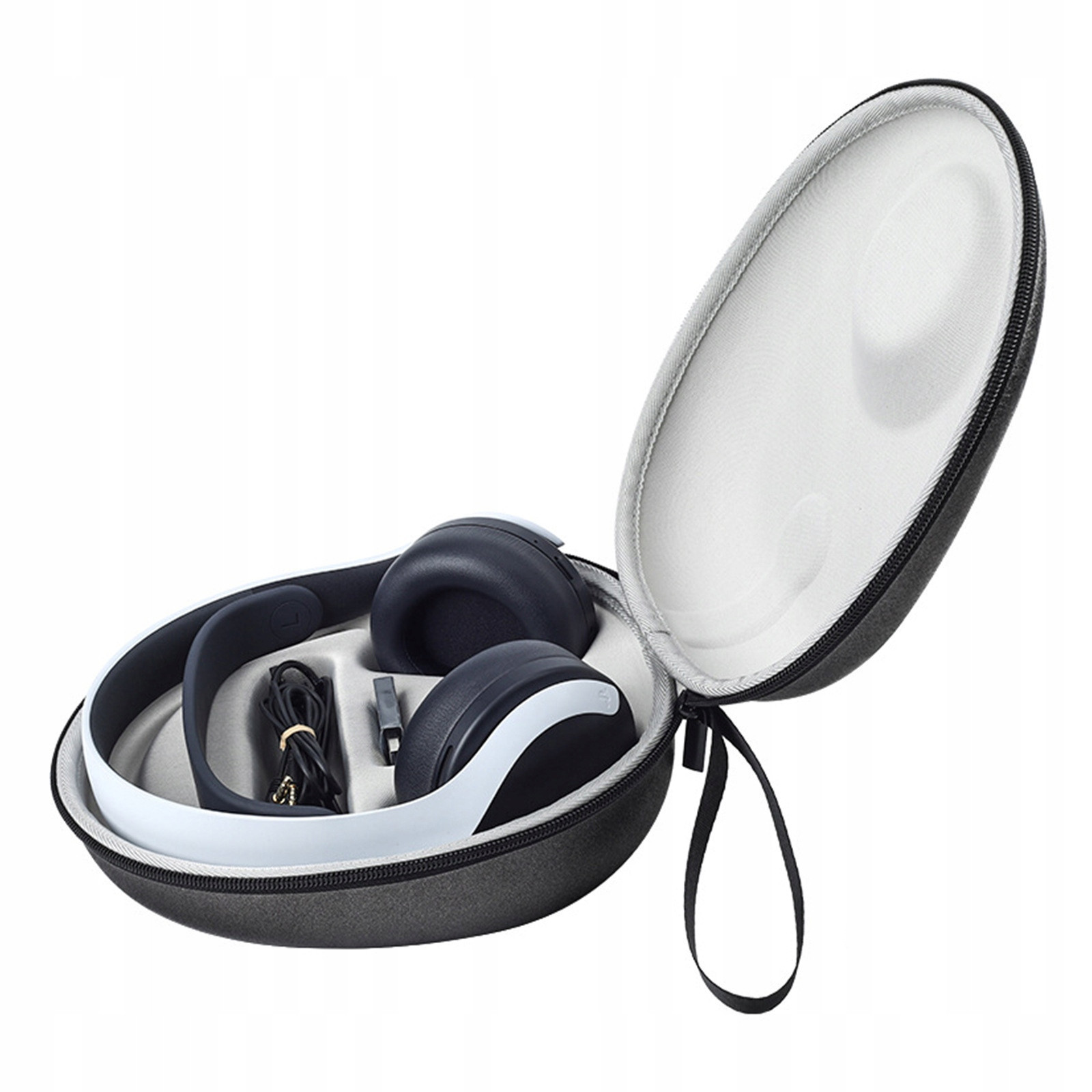 Kryt Case Kufřík Pouzdro Na Sluchátka Sony Pulse 3D Pro PS5 Šedý