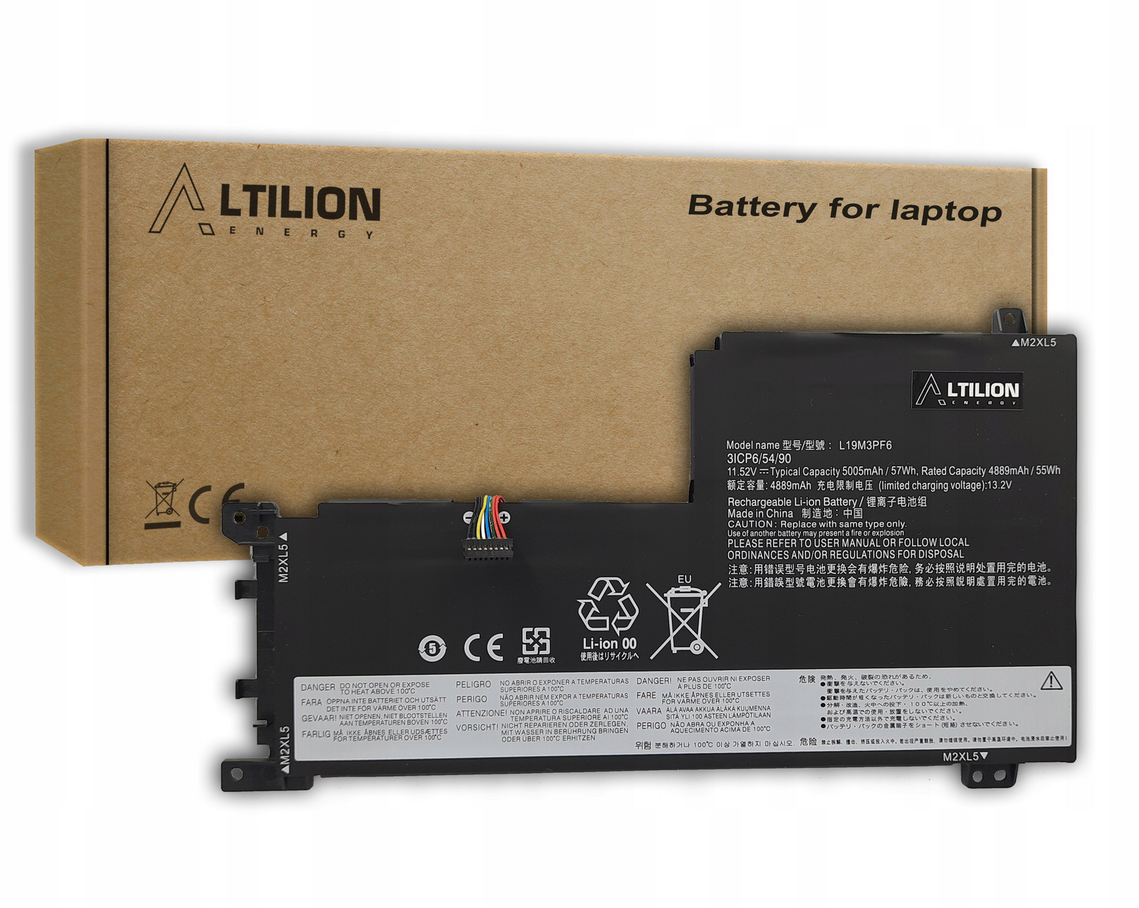 Baterie L19M3PF6 L19C3PF5 L19L3PF2 Lenovo IdeaPad 5-15IIL05 15ARE05 15ITL05