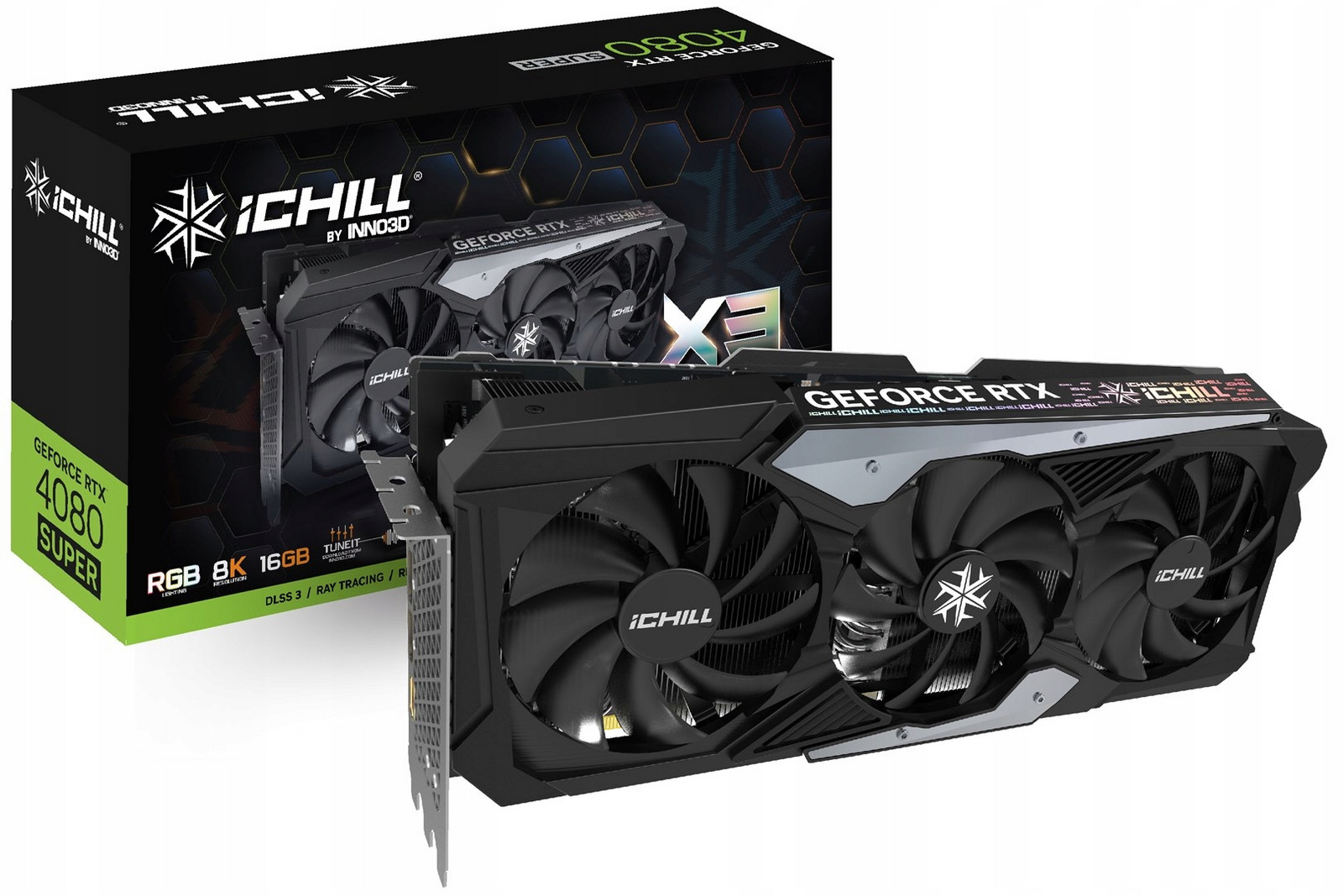 Grafická karta INNO3D GeForce Rtx 4080 Ichill X3