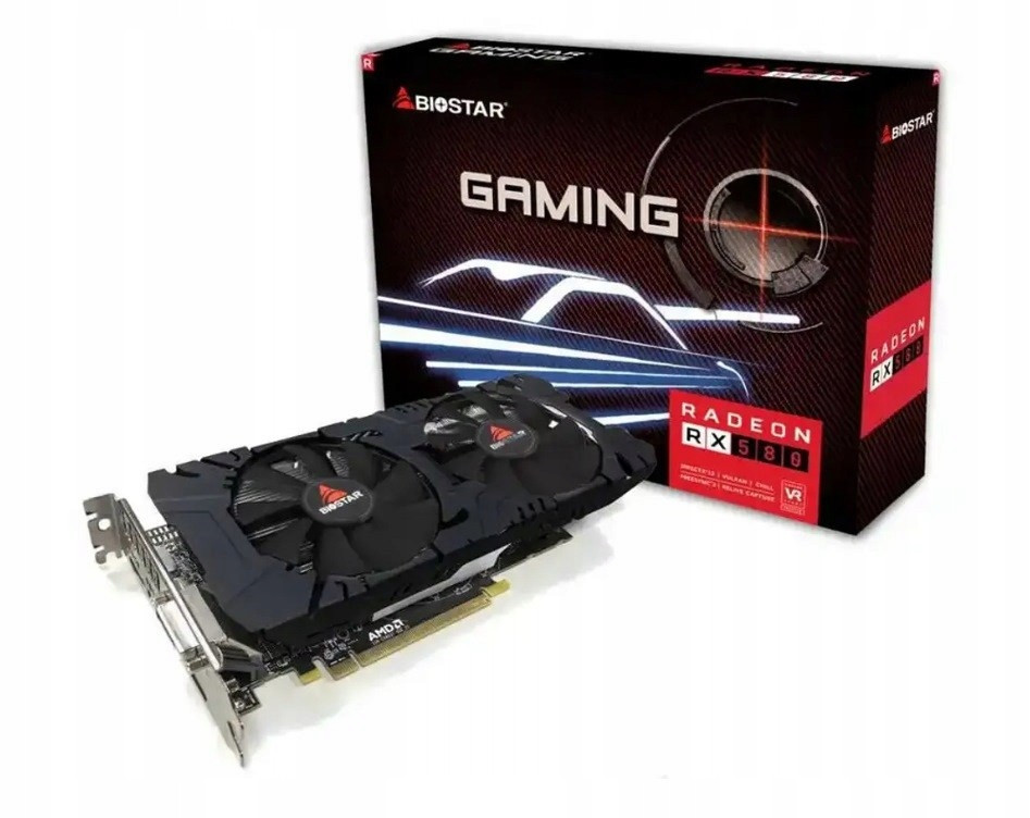 Grafická karta Biostar Radeon Rx 580 8GB GDDR5