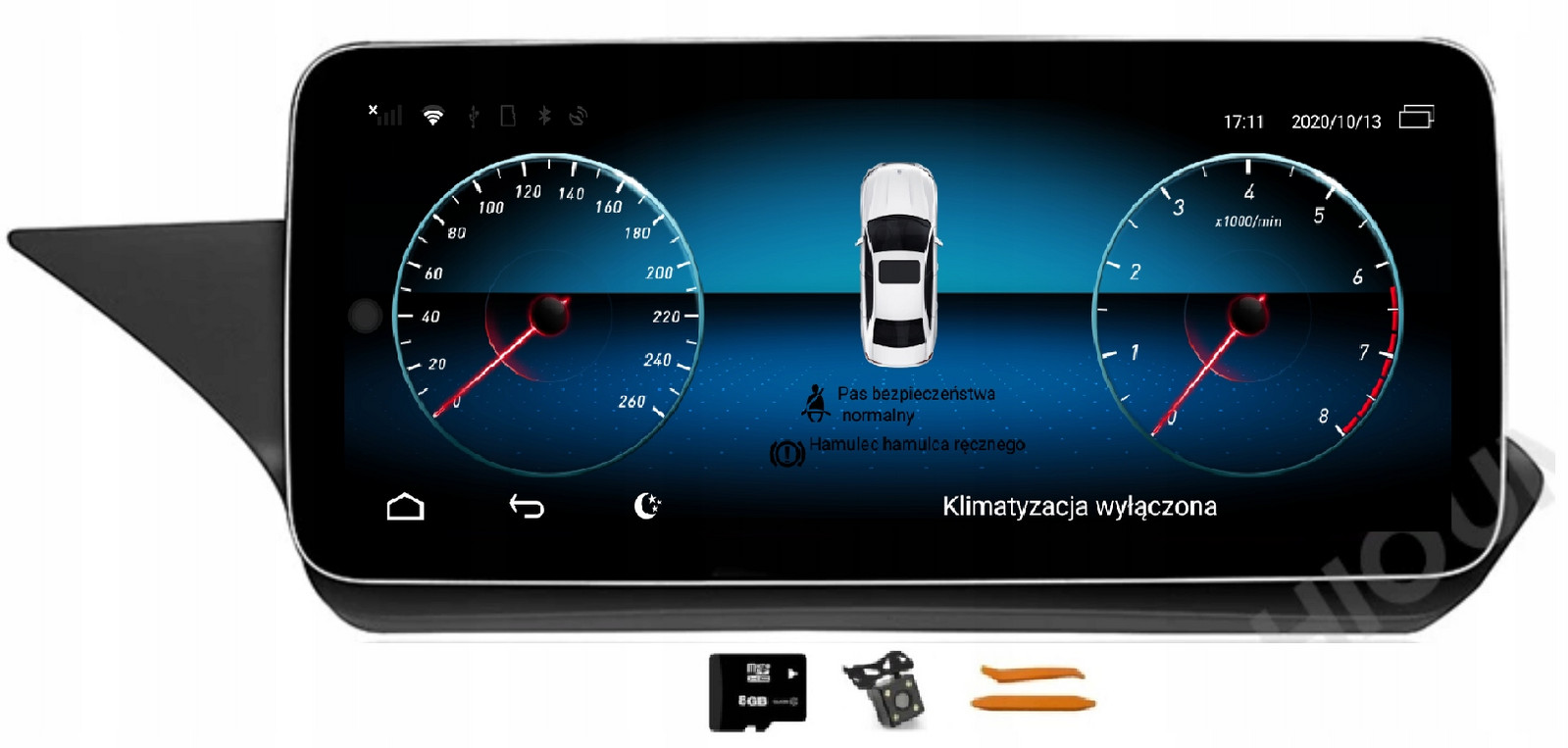 Android Multimediální Stanice Mercedes E-class W212 Ntg 5.0 15-16