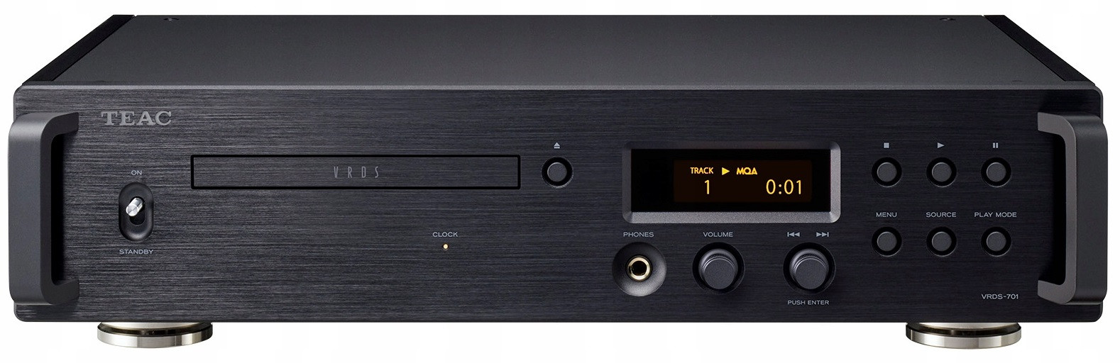 Teac VRDS-701 Black Černý CD Přehrávač Usb-c Vynikající Dac, 2024