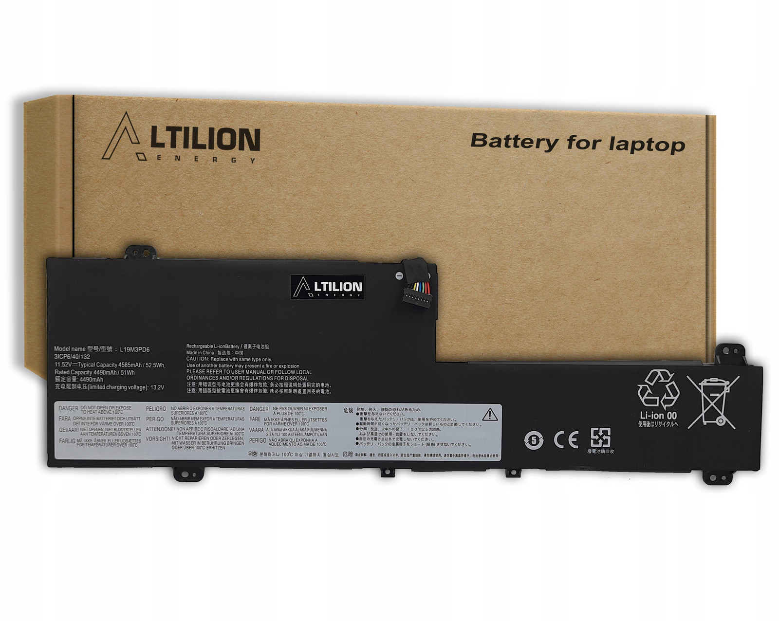 Baterie L19M3PD6 L19L3PD6 L19C3PD6 Lenovo Flex 5-15IIL05 14IIL05 15ARE05