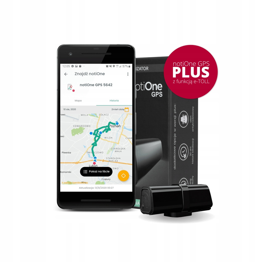 Gps lokátor NotiOne Verze Plus e-Tool