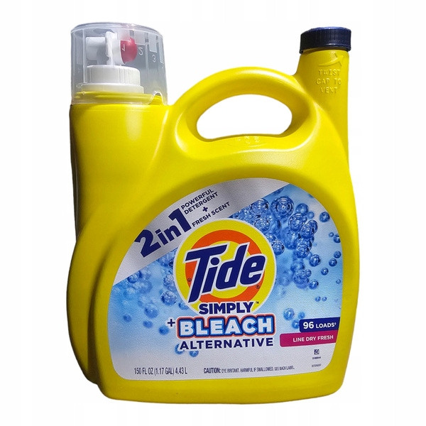 Tide Simply Bleach Alternative 4,43 l 96 praní