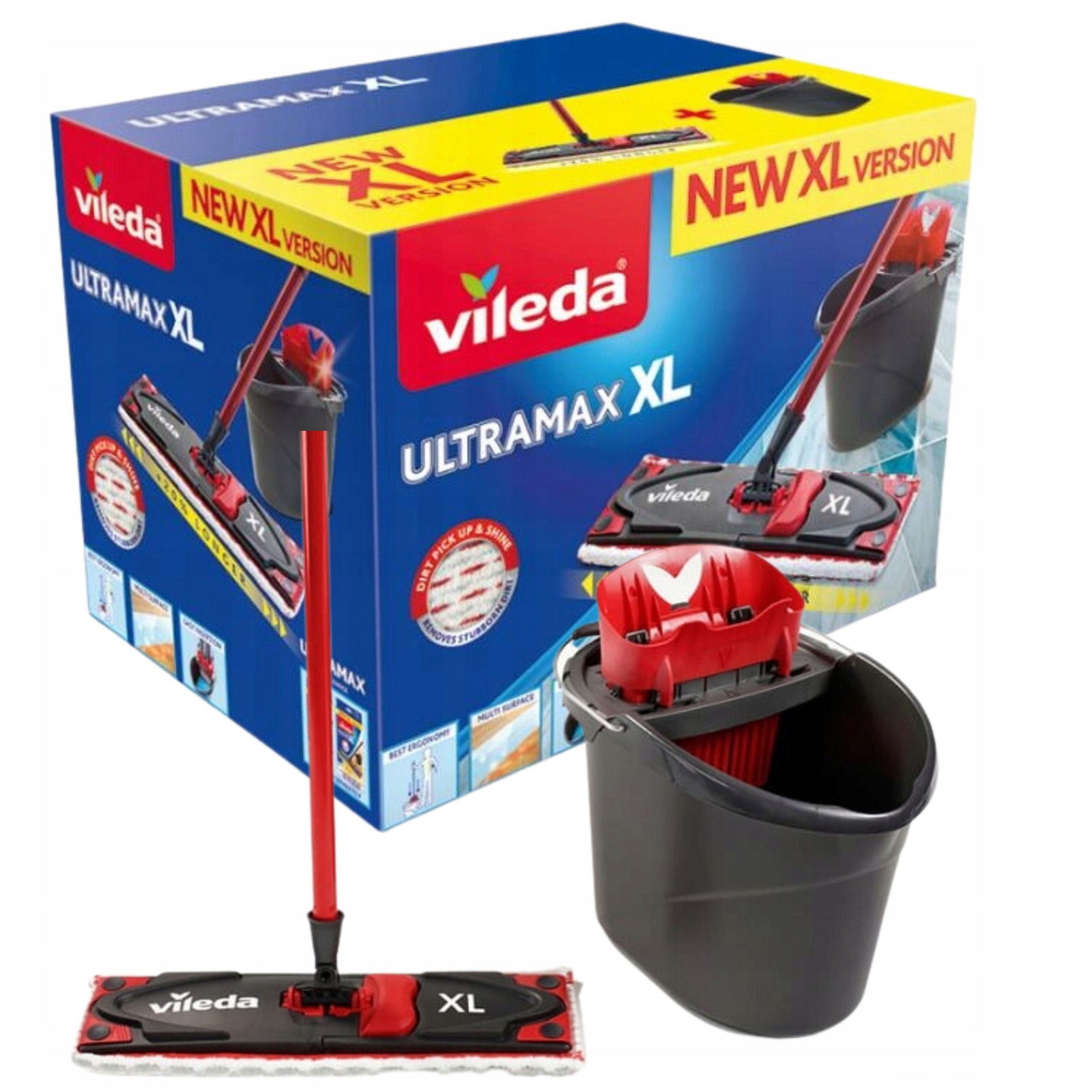 Set Vileda Ultramax Box XL Mop Kbelík Odšťavňovač celá sada