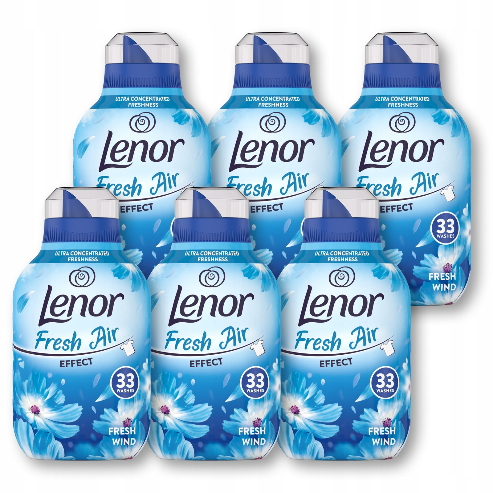 Lenor čerstvý vítr 6x462ml