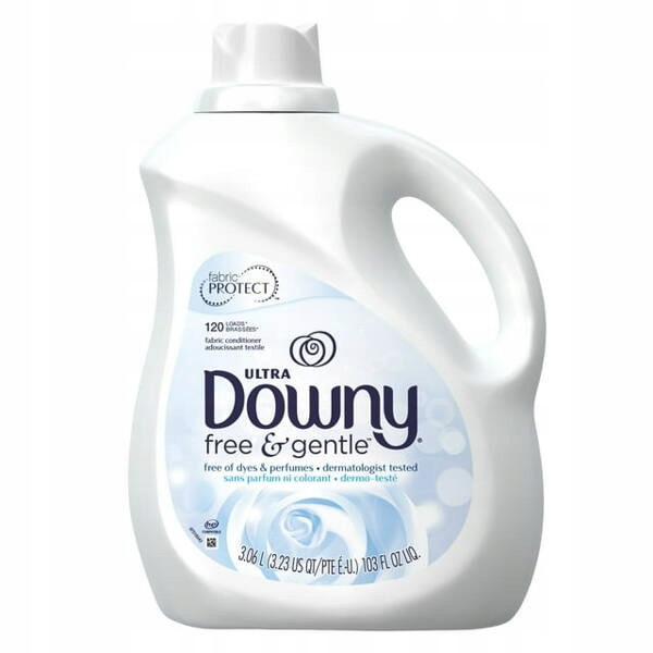 Downy Free & Gentle 3,06 l 120 máchání