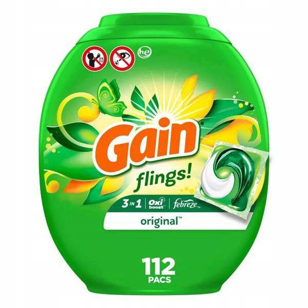 Gain Flings Original 3 in 1 112 ks Kapsle