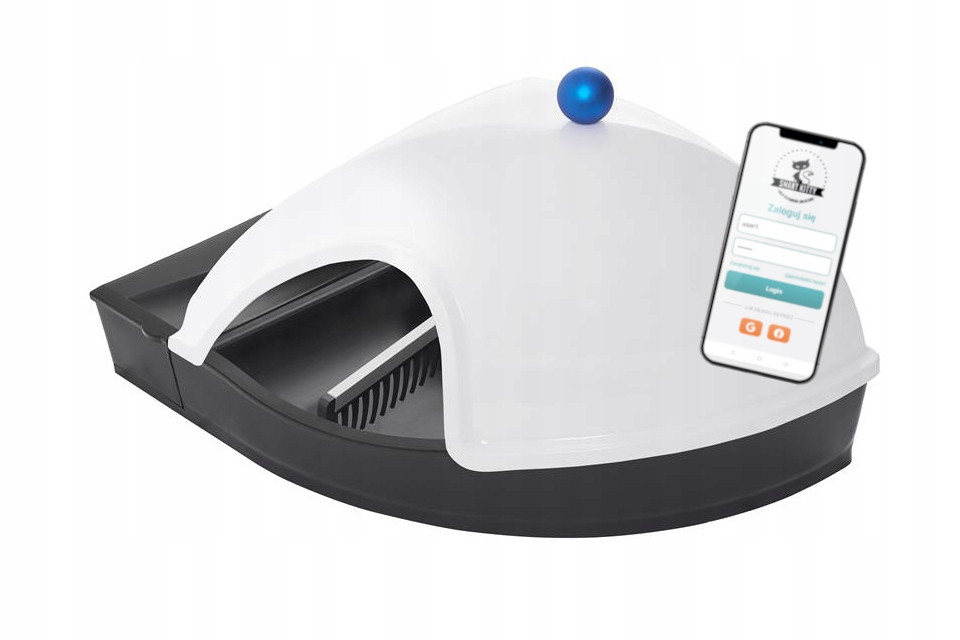 Chytrá automatická samočistící toaleta pro kočky Smart Kitty