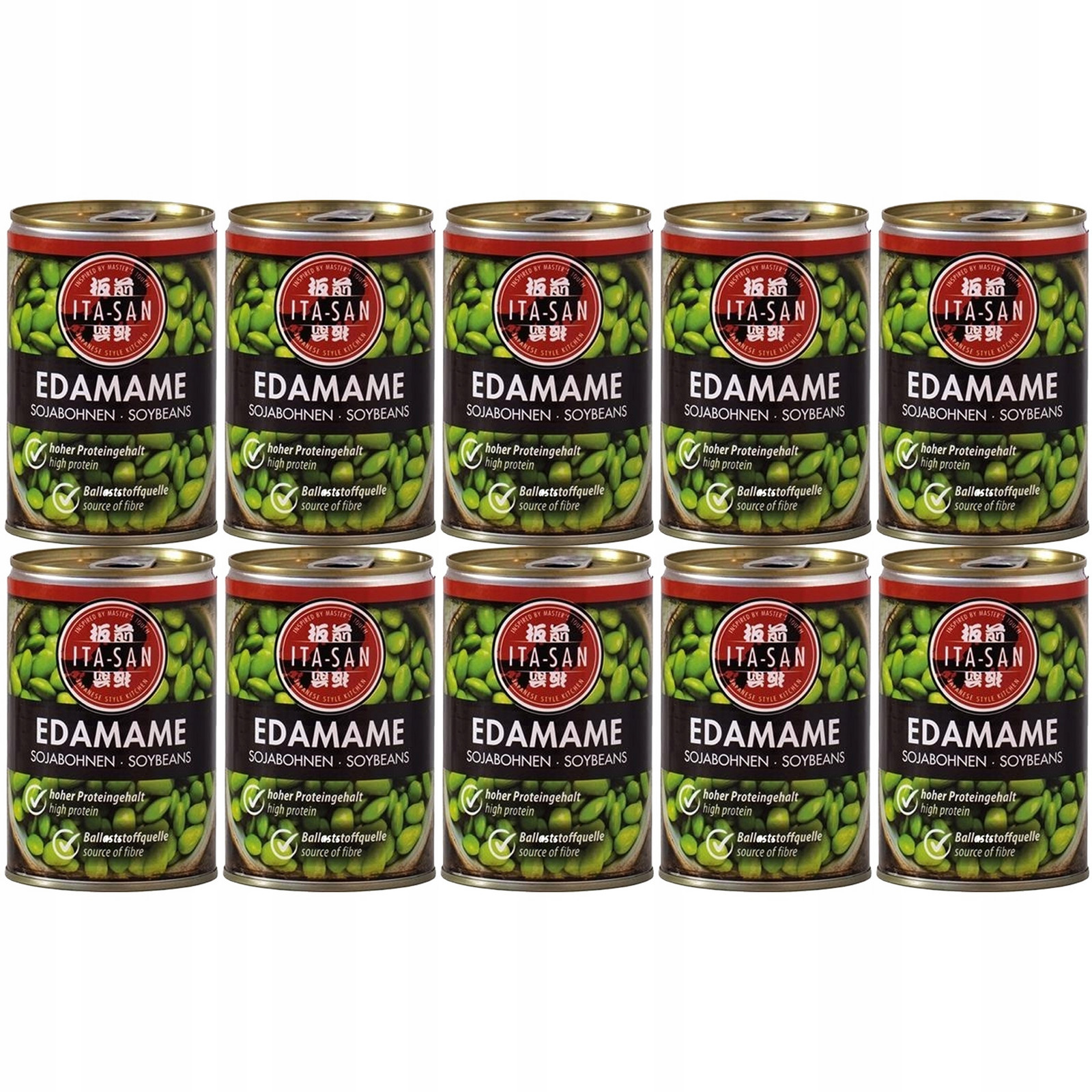 Itansan Edamame sójové boby 400g x10 kusů