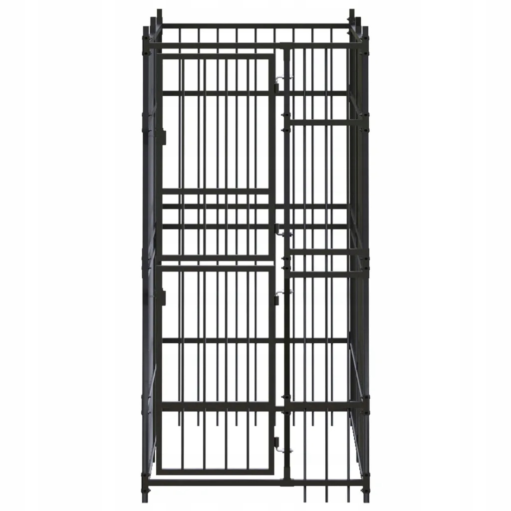 Kotec venkovní pro psa, ocelová, 1,84 m²