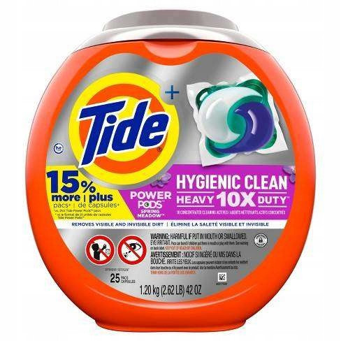 Tide Hygienic Clean Spring Meadow 25 ks