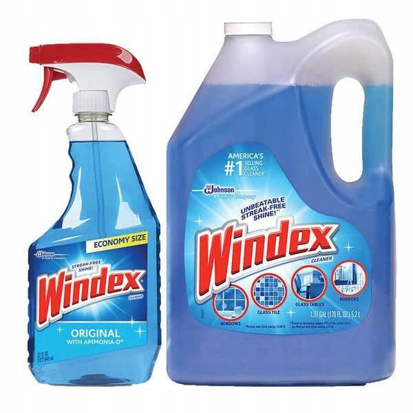 Windex 5,2 l 946 ml Glass Multi Tekutý prostředek na sklo