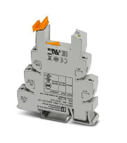 Phoenix Contact 2967015 Relay Socket, 24Vdc, Din Rail