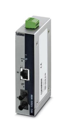 Phoenix Contact 2891321 Fo Converter, 100Base-Tx-Fibre Optic