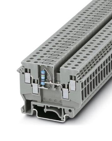 Phoenix Contact 2775249 Din Rail Tb, Screw, 4Pos, 24-10Awg