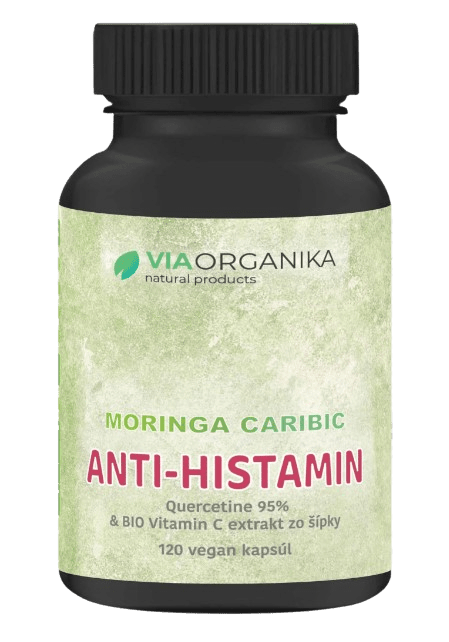 VIA ORGANIKA moringa caribic Anti-Histamin 120 kapslí