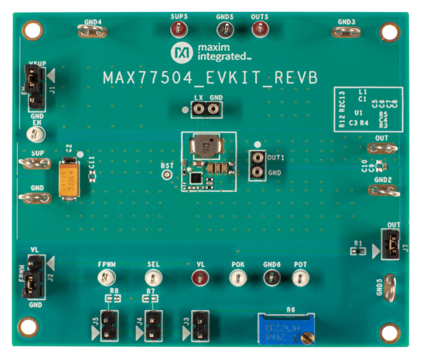 Analog Devices Max77504Wevkit# Evaluation Kit, Buck Converter