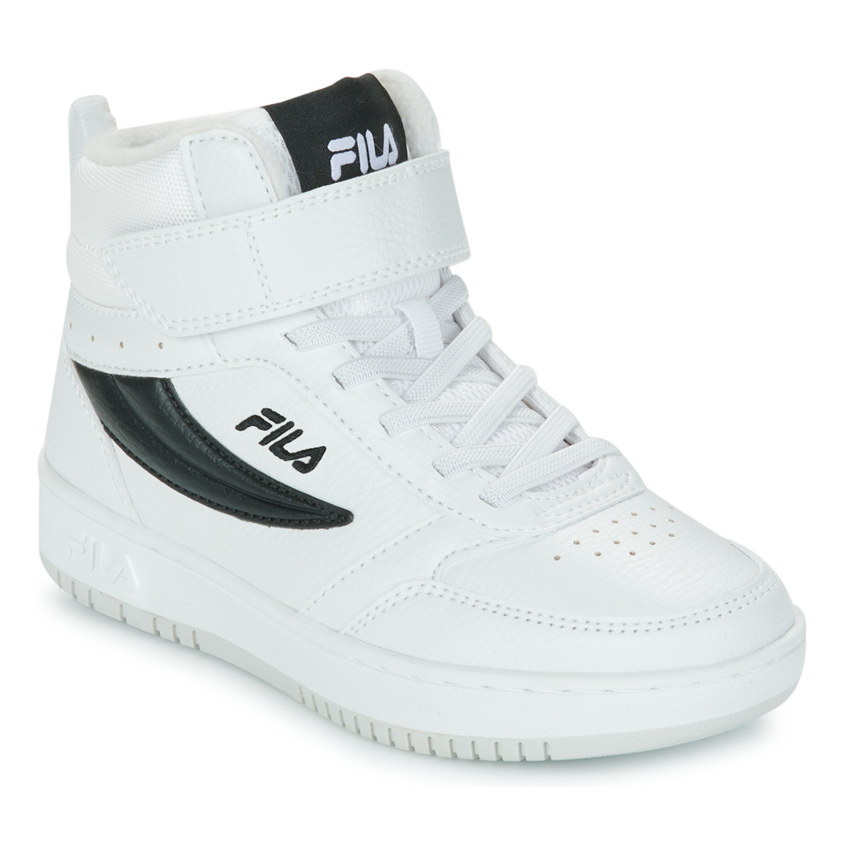 Fila  FILA REGA NF mid velcro kids  Bílá