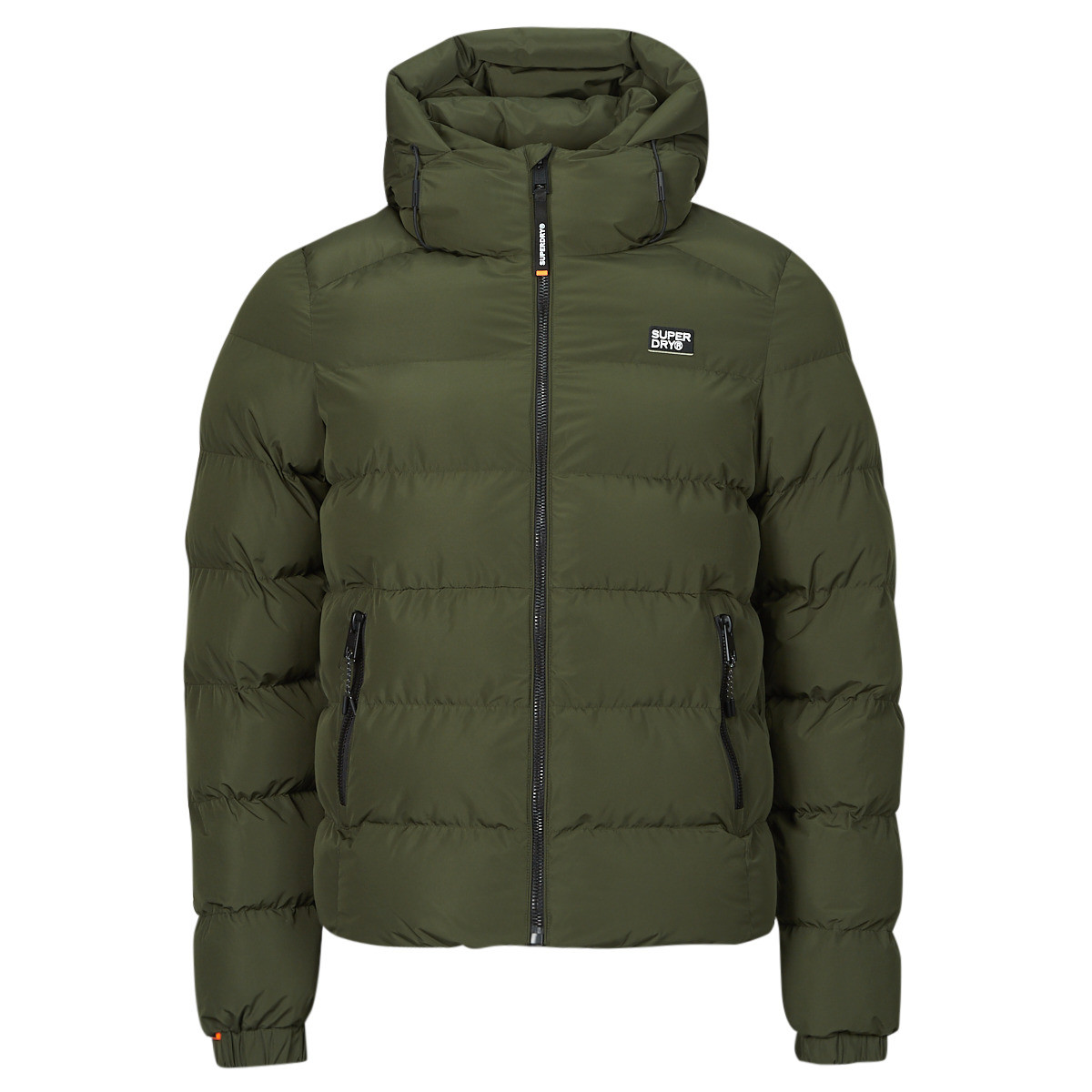 Superdry  HOODED SPORTS PUFFR JACKET  Khaki