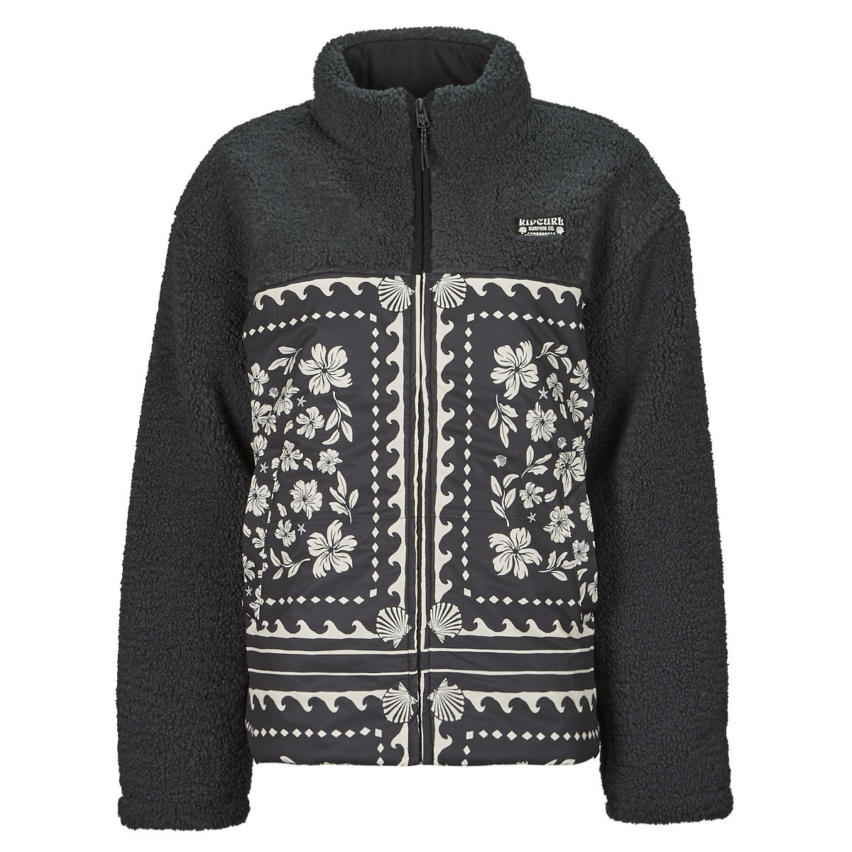 Rip Curl  SOLEIL PUFFER JACKET  Černá