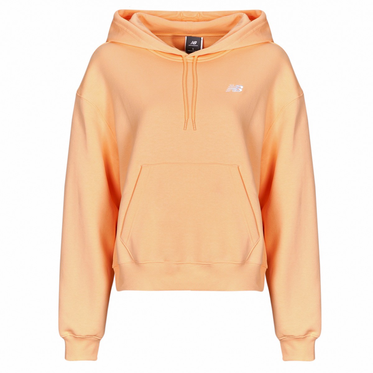 New Balance  SMALL LOGO HOODIE  Růžová