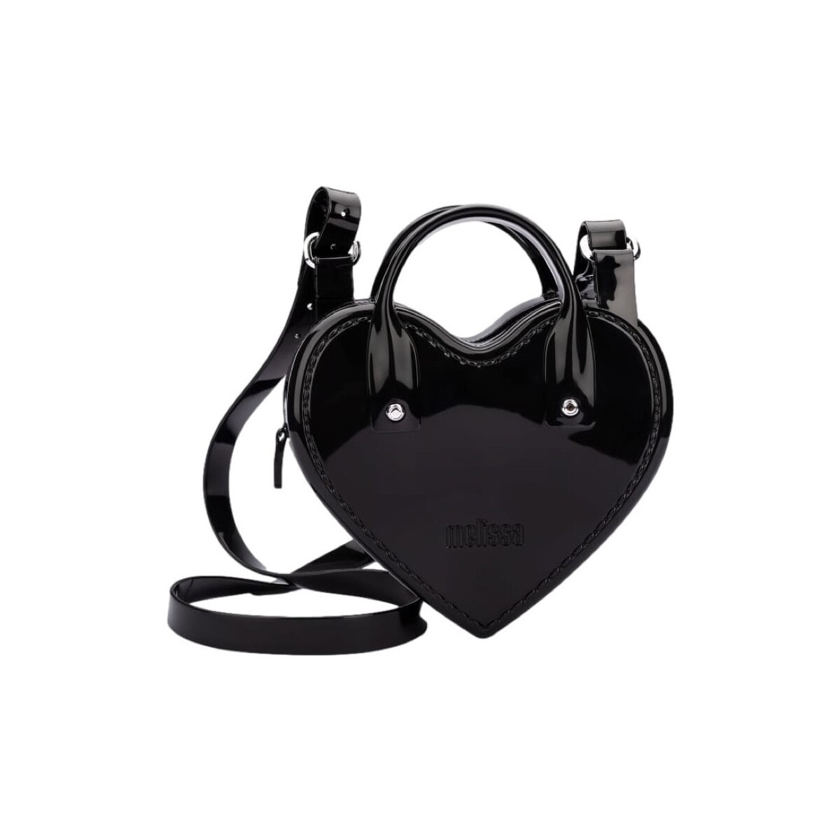 Melissa  Heartbeat Bag - Black  Černá