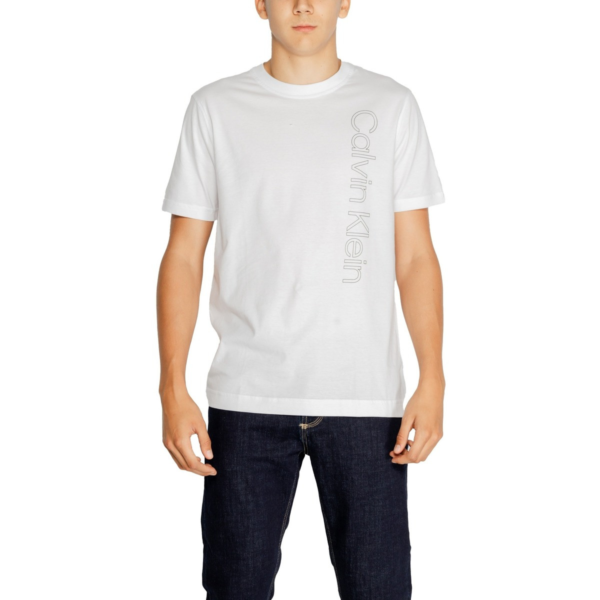 Calvin Klein Sport  PW - GRAPHIC S/S T-S 00GMF4K113  Bílá