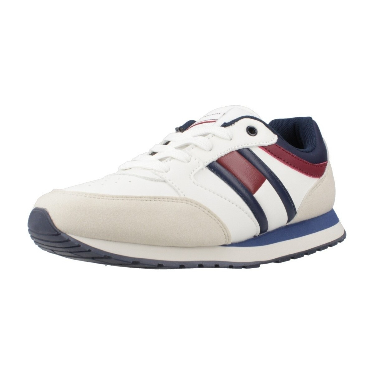 Tommy Hilfiger  FLAG LOW CUT LACE-UP SNE  Modrá