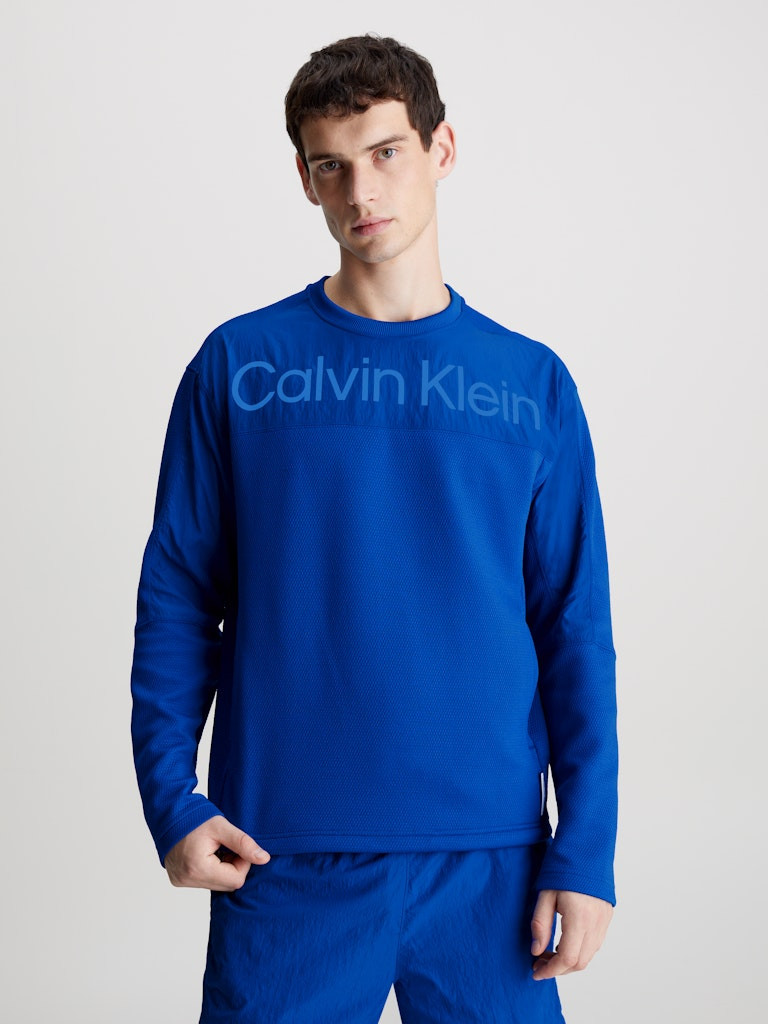 Calvin Klein PW - PULLOVER Pánská mikina XXL 00GMS4W338CGN